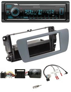 Kenwood Bluetooth Lenkrad DAB USB Autoradio für Seat Ibiza conemaragrau - Bild 1 von 9