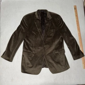 RALPH LAUREN Herren Braun Blazer Sport Mantel Freizeit Jacke Größe 46 L Wildlederimitat - Bild 1 von 14