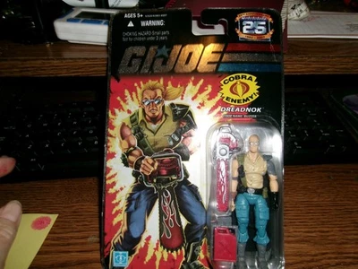 GI JOE 3 3/4" Action Figure 25th Anniversary "Buzzer"- 2008-MIB - Image 1 of 2