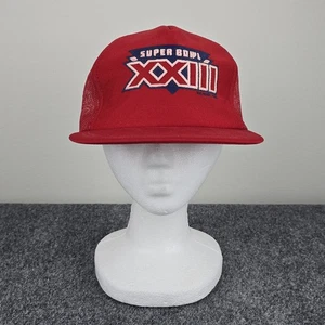 Vintage Super Bowl XXIII Trucker Snapback Mütze Cap San Francisco 49ers NFL 1988 - Bild 1 von 9