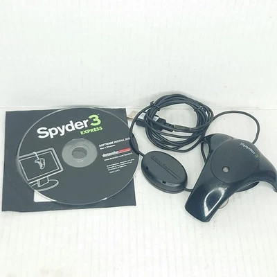 Spyder 3 Express Datacolor Screen Calibration with Installation CD Disc and Code - Image 1 of 4
