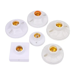E27 Lamp Holder High-temperature Resistant Ceramic Lamp Bulb Socket Lamp Base~R - Bild 1 von 21