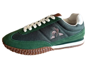 Le Coq Sportif Veloce Verde Para hombres Estilo de Vida Tenis 42 Gamuza Zapatos 9 Entrenadores - Imagen 1 de 12