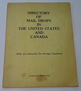 Directory of Mail Drops in the United States and Canada by Michael Hoy [1983] - Picture 1 of 2
