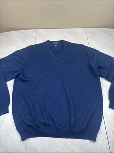 Brooks Brothers Pullover Herren Medium Merinowolle Pulli V-Ausschnitt leicht - Bild 1 von 10