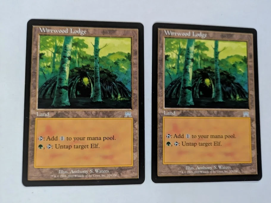 2 Wirewood Lodge Onslaught MTG NM Free shipping with tracking - Image 1 of 2