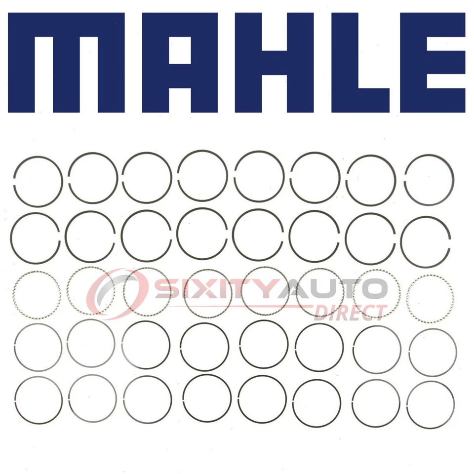 MAHLE Engine Piston Ring Set for 1975-1977 Dodge Royal Monaco 5.9L V8 - nk - Imagem 1 de 4