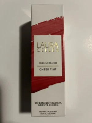 Laura Geller Serum Blush Cheek Tint Graceful Guava (Bright Coral) NIB .34oz 10ml - Image 1 of 3