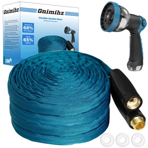 Garden Hose 100ft, Made of TPE(Not PVC), Ultra-Light & Flexible Water Hose wi... - Bild 1 von 9