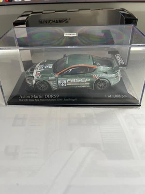 Aston Martin   DBRS 9   FIA GT3  Race  Spa Francochamps   2006, Minichamps 1:43 - Bild 1 von 4