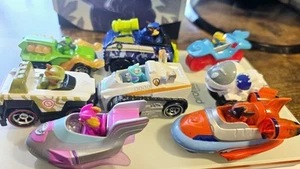 Paw Patrol Mighty Cruisers Diecast Vehicles Set Of 8 Nickelodeon Characters - Picture 1 of 22