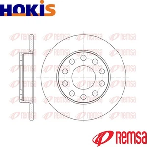 2x BRAKE DISC 6753.00 FOR AUDI 80/B4 COUPE/B3 A4/B6/Convertible/B7 SEATNM 2.0L - Picture 1 of 6