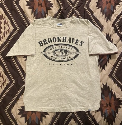 Camiseta de Colección Gear For Sports Brookhaven College Preserve The Earth Talla Grande Foto 1 de 4