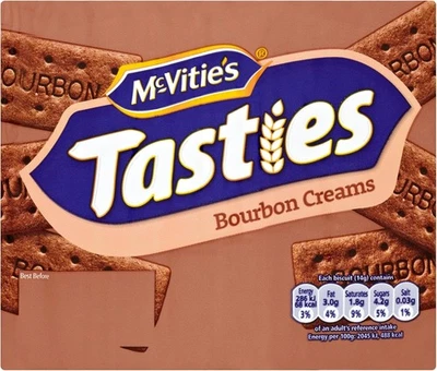 McVitie's Tasties Bourbon Creams Biscuits 300 g (Pack of 1) - Image 1 of 3