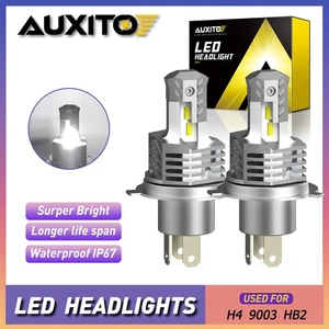 Kit de bombillas de faros LED AUXITO H4 9003 HB2 CANbus haz alto bajo CANBUS EE. UU. - Imagen 1 de 14