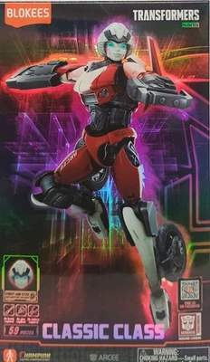 BLOKEES TRANSFORMERS ARCEE Classic Class Model Kit Figure 59 Pcs Without Glue - Image 1 of 4