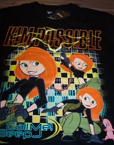 Walt Disney KIM POSSIBLE T-Shirt HERREN MEDIUM NEU mit Etikett - Bild 1 von 2