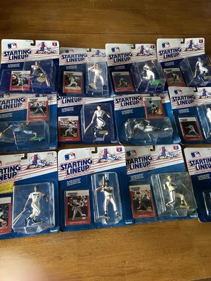 1988 Starting Line Ups (12) Figure Lot Baseball.  Henderson , Bream , Bonilla - Image 1 of 4