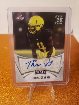 2021 Leaf Draft Thomas Graham AUTO BEARS - Image 1 of 2