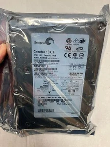 SEAGATE 73GB 10K RPM ST373207LC ULTRA320 80-PIN SCSI HARD DRIVE - Afbeelding 1 van 3