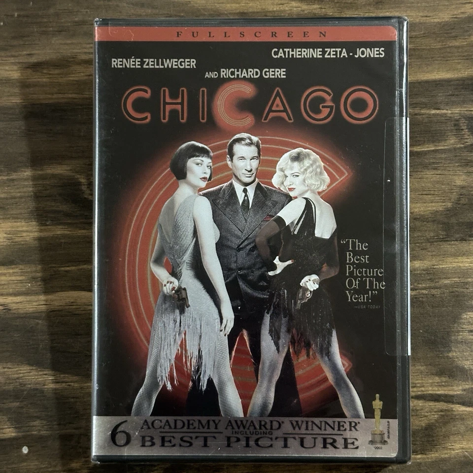 Chicago (DVD, 2003, Full Frame) - Brand New - Sealed Foto 1 de 2
