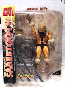 Figura Marvel Select SABRETOOTH CmdStore Exclusiva Primera Aparición 7" Escala 8" - Imagen 1 de 20