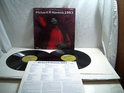 RICHARD P. HAVENS, 1983 2X VINYL LP ORIGINAL VERVE RECORDS FTS3047-2 STEREO - Image 1 of 4