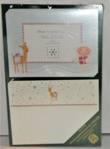 Burgoyne 40 Photo Greeting Cards Christmas w/ Self Seal Envelopes NEW - Picture 1 of 4