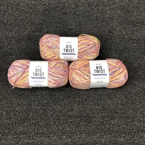 Lot Of 3 Big Twist Menagerie Hummingbird Yarn - Picture 1 of 3