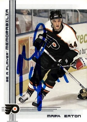 Mark Eaton - Signed 2000-01 In The Game Be A Player Memorabilia Card #97 - Image 1 of 2