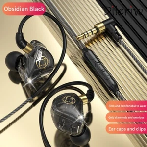 3.5mm in-Ear Hookable High Sound Quality in-Line with Headset Headphones - Picture 1 of 17