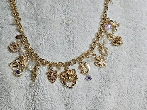KIRKS FOLLY LEGENDS OF THE HEART NECKLACE/BRACELET 30" - Picture 1 of 3