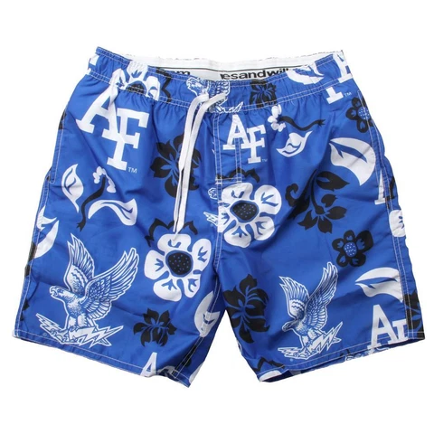 Men's Air Force Academy Falcons Swim Trunks Floral Swim Shorts Cover