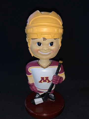 Collegiate Collectibles University of Minnesota Bobbin Head Hockey Figurine Cover