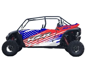 Polaris 2024 RZR XP 1000 4 DOORS UTV RAZOR Graphics Kit Decal Sticker RXP3 - Foto 1 di 2