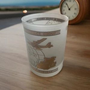 Boeing Space Group Frosted Glass w 22K Gold Design DOF #40 - Picture 1 of 6