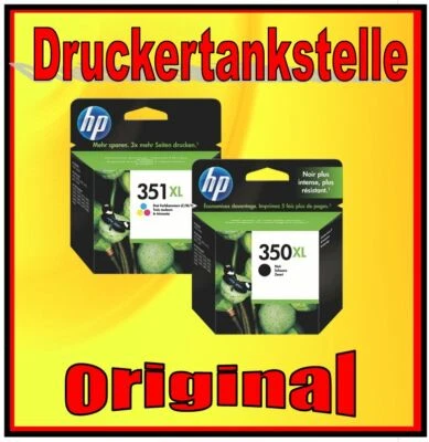 orig. HP 350XL HP 351XL Photosmart C4205 C4270 C4272 C4280 C4340 C4380 C4390 NEU - Bild 1 von 4