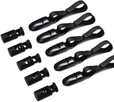Anley Accessories 10 Pack Garden Flag Plastic Stopper Stops Anti-Wind Clips - Image 1 of 4