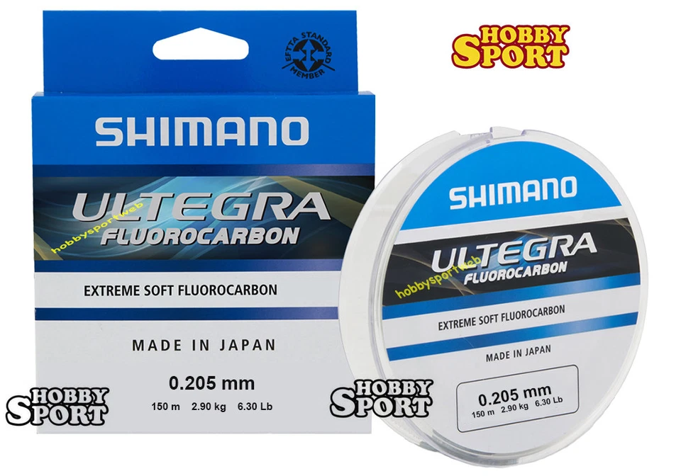 FILO SHIMANO ULTEGRA FLUOROCARBON 150 MT - DIAM. 0,205 mm MULINELLO  TERMINALI - Immagine 1 di 1