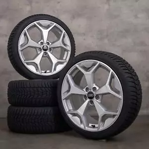 Original Audi A1 GB 18 Zoll Winterräder Felgen Winterreifen 82A601025L silber - Bild 1 von 5