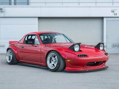 Front Fender Flares For Mazda MX5 NA Miata 89-97 Wide-Body RB-Style FRP - Image 1 of 4