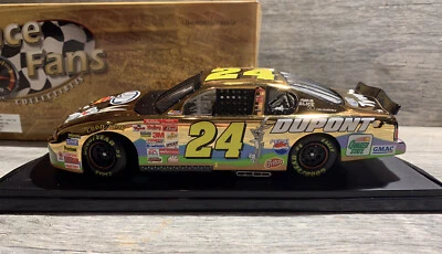 Jeff Gordon #24 Looney Tunes 2002 revancha oro 24 k aficionados a las carreras 1/24 coche 1 de 2508 Foto 1 de 4