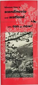 SAS Air Airlines - Folleto de primavera de Escandinavia/Escocia - 1948 - Imagen 1 de 3