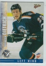 Brandon Dietrich 2000-01 Charlotte Checkers (ECHL)