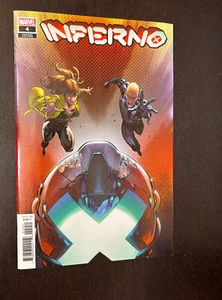 INFERNO #4 (Marvel Comics 2022) -- Limited 1:25 VARIANT -- NM- Or Better - Picture 1 of 2