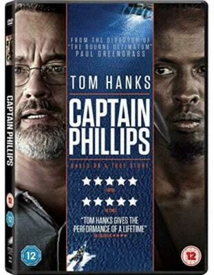 Captain Phillips Tom Hanks 2014 DVD Free UK P&P Top-quality Trusted UK Seller - Image 1 of 4