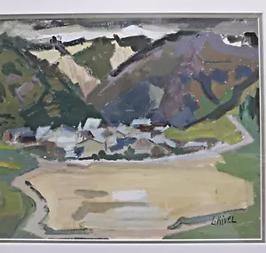 LUCIE RIVEL 1911-1991) French Cubist Original Painting signed - Picture 1 of 2