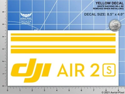 DJI Air 2S Drone Case Decal  for Nanuk Pelican GoProfessional GPC & More Mavic - Image 1 of 3