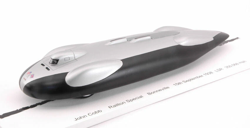 Bizarre BZ1053 LSR 350,194 mph RAILTON SPECIAL BONNEVILLE 15th SEPTEMBER 1938 JO - Immagine 1 di 1