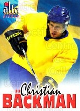 2004-05 Swedish Alfabilder Alfa Stars #8 Christian Backman